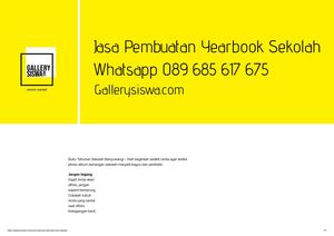 Buku Tahunan Sekolah Banyuwangi