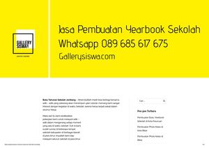 Buku Tahunan Sekolah Jombang