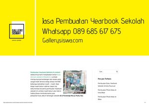 Pembuatan Yearbook Sekolah Di Lombok