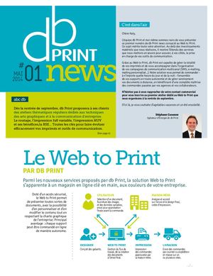 Db Print Newsletter 1