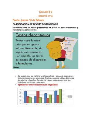 Taller 2 Textos Discontinuos