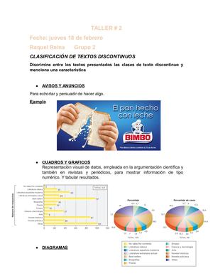 Taller 2 Textos Discontinuos