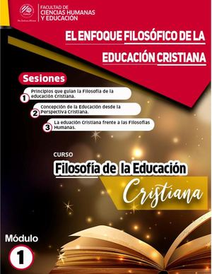 El Enfoque Filosófico De La Eduación Cristiana