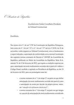 Calameo Requerimento Tribunal Constitucional Calameo Requerimento Tribunal Constitucional