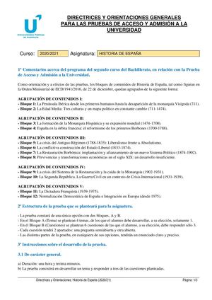 Selectividad 2020 2021