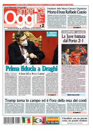 America Oggi 18 Febbraio 2021