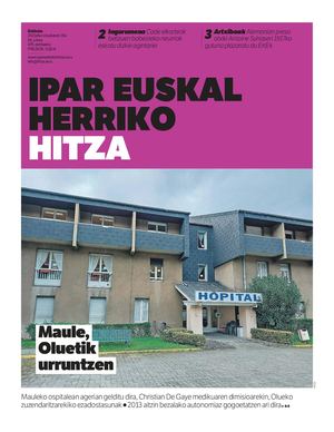 Ipar Euskal Herriko Hitza 20210219