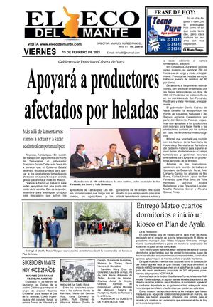 Viernes 19 De Febrero De 2021