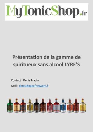 Catalogue Lyre's Pro