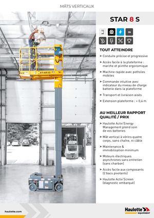 Star 8S - FR - Fiche technique