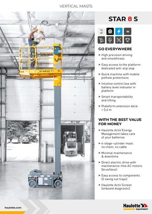Star 8S - EN - Datasheet