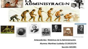 Administracion Linea Del Tiempo