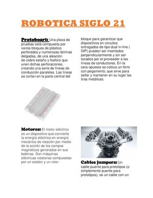 Robotica Siglo 21