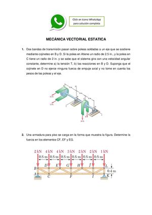 Mecánica Vectorial Estática