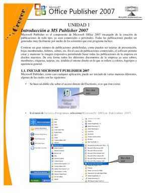 Texto De Publisher 2007