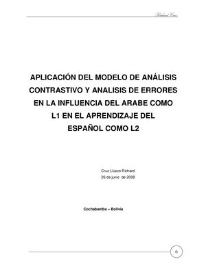 Linguistica Contrastiva