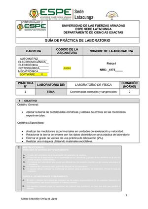 1 Guía De Laboratorio Dinamica En Coordenadas Cilindricas