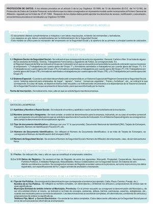 Solicitud Inscripcion Seguridad Social