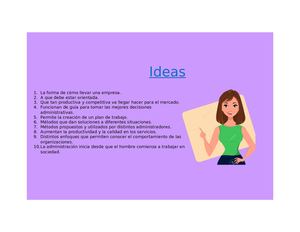 Ideas Y Expectativas