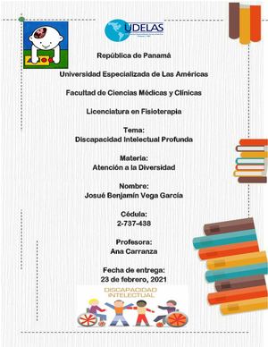 Discapacidad Intelectual Profunda