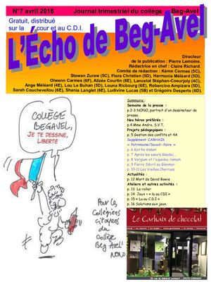 Echo de Beg-Avel#7 (avril 2016)