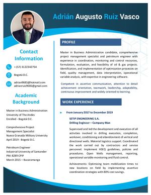 CV - ADRIAN RUIZ