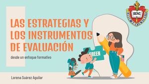 Estrategias e instrumentos de evaluación