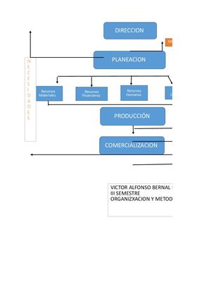 Organizacion Y Metodos Mapa Conceptual