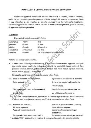 Gerundio E Gerundivo