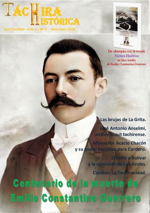 Revista Tachira Histórica Numero 3 Diciembre 2020