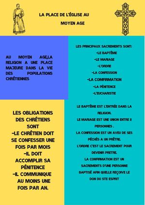 L'eglise Au Moyen Age