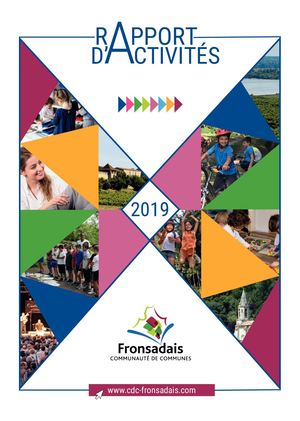 Rapport D'activités 2019 - CDC du Fronsadais