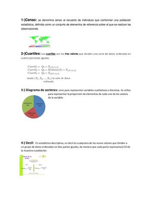 Terminologia Estadistica