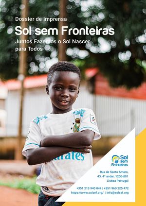 Dossier De Imprensa | Sol Sem Fronteiras
