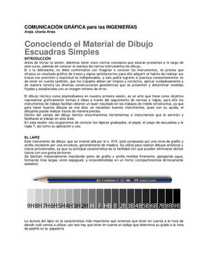 Materiales, Letra Tecnica Y Rotulacion