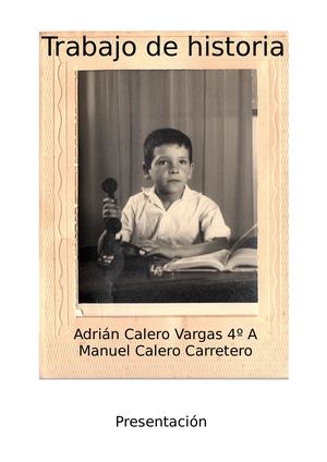 ENTREVISTA DE ADRIAN CALERO