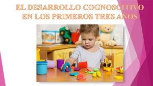 Desarrollo Cognitivo En Los 3 Primeros Años