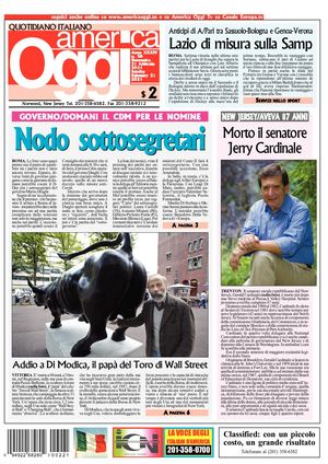 America Oggi 21 Febbraio 2021