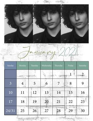 Calendario 12 Paginas