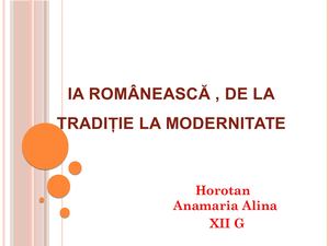 Ia Romaneasca
