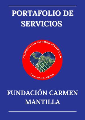 Fundación Carmen Mantilla - Portafolio de Servicios