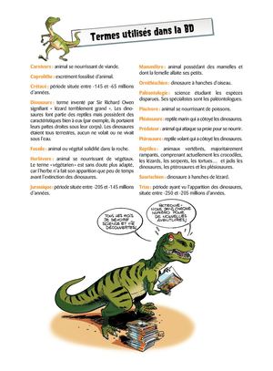DOSSIER : Dinosaures (Les)_ Lexique Paléontologique