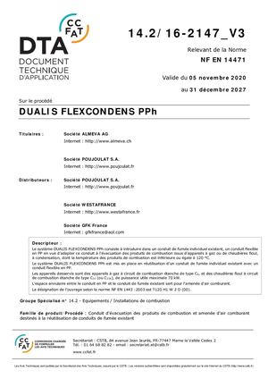 DTA DUALIS FLEXCONDENS AO2162147 V3