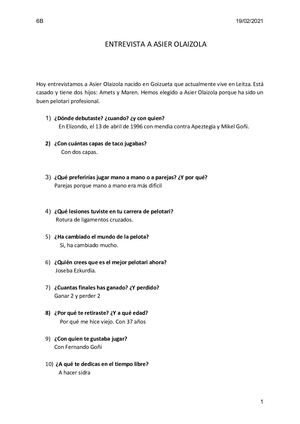 ENTREVISTA (ASIER OLAIZOLA).