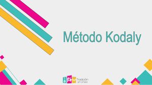 Método Kodaly