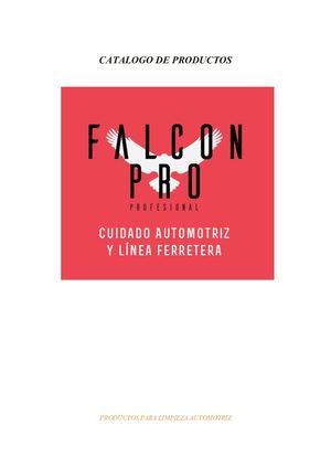 Catálogo de productos para carro