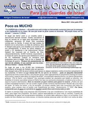 03-2021 Oración Por Israel