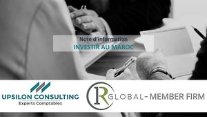Note D'investissement Au Maroc