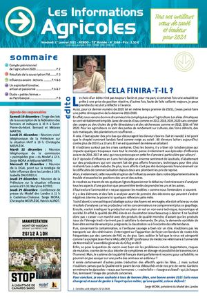 2021 01 01, Infos Agricoles N°3068