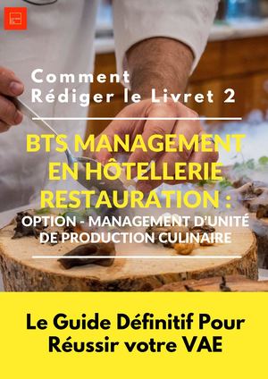 Extrait Guide Rédiger L2 BTS MHR Option B